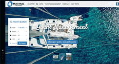 Desktop Screenshot of multihull-yachting.com